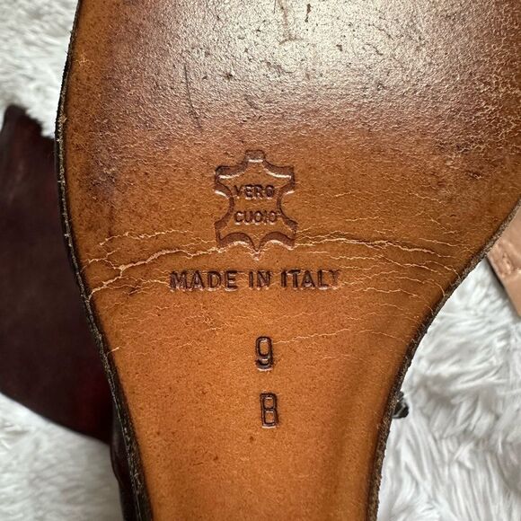 Nanette Lepore Sparkly Knee High Boots Wedge Red Womens Size 9 B FLAWED - Picture 13 of 14